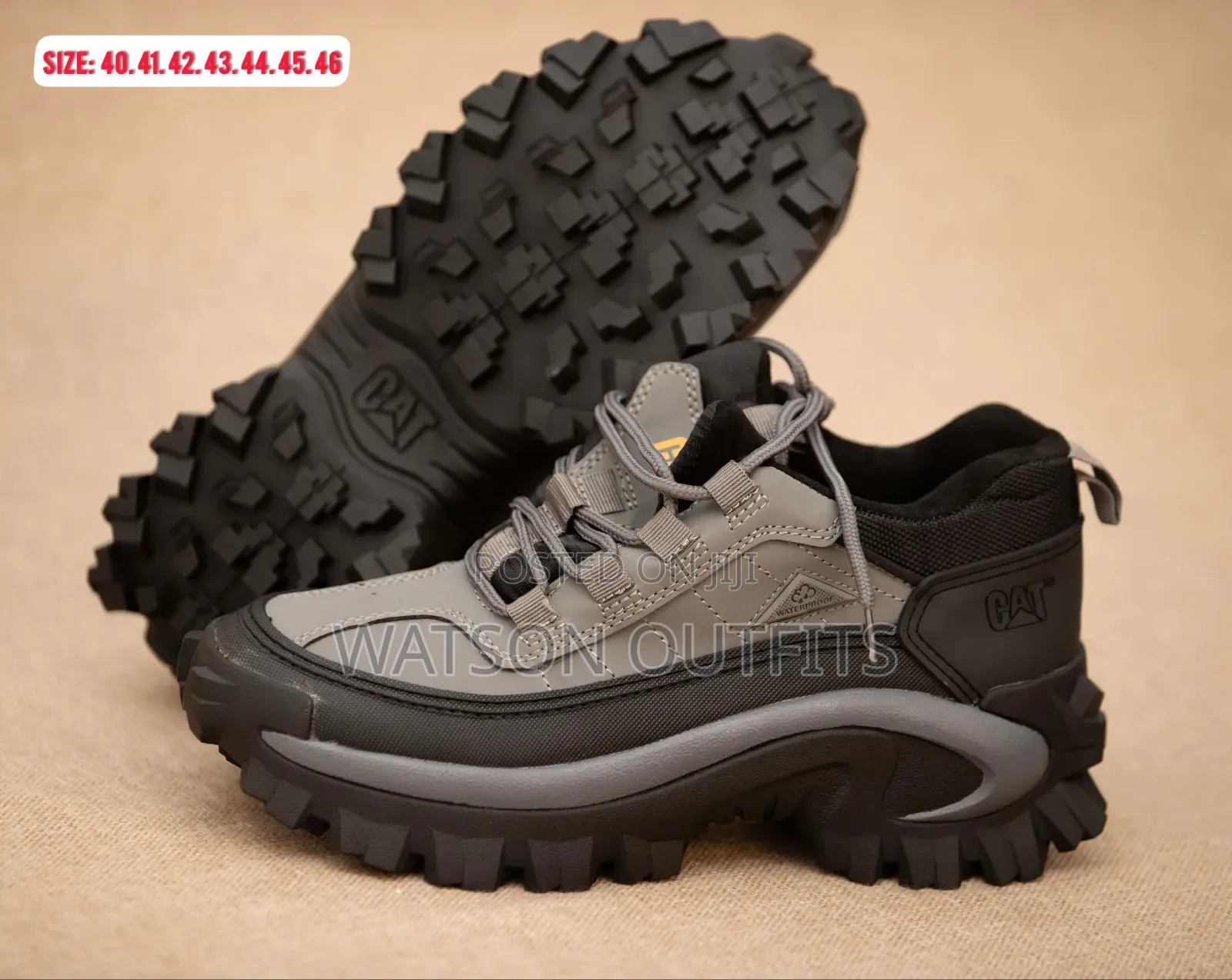 Men's Cats Pure Original Grade One Leather