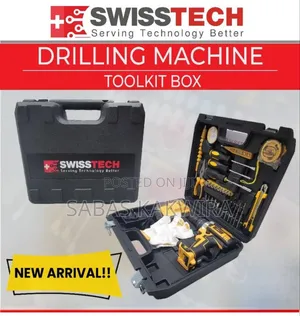 Toolkit Box With Drill