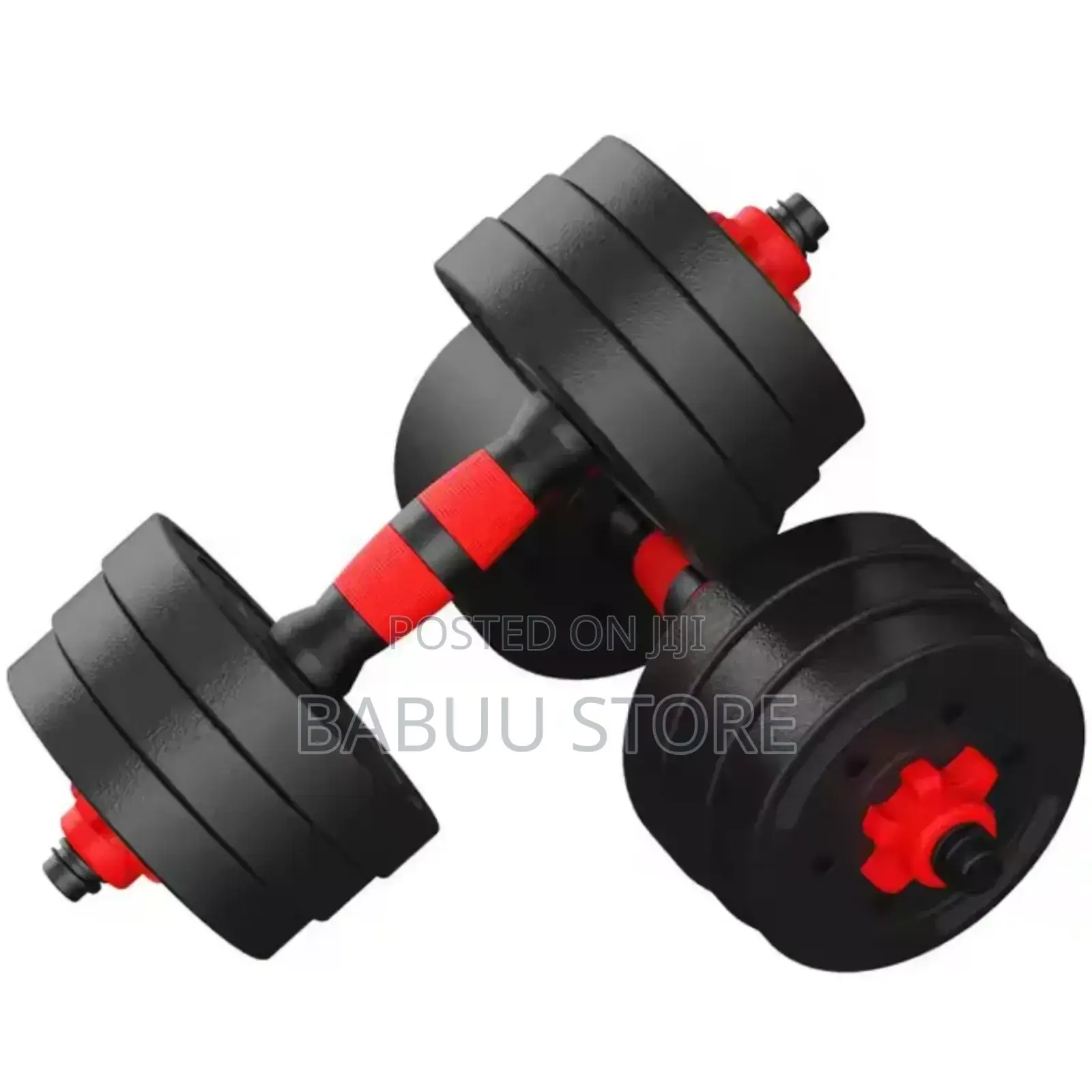 30kg Dumbbell Yenye Material Ya Rubber