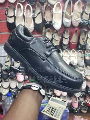 Back to School Shoes Full Black for Boys