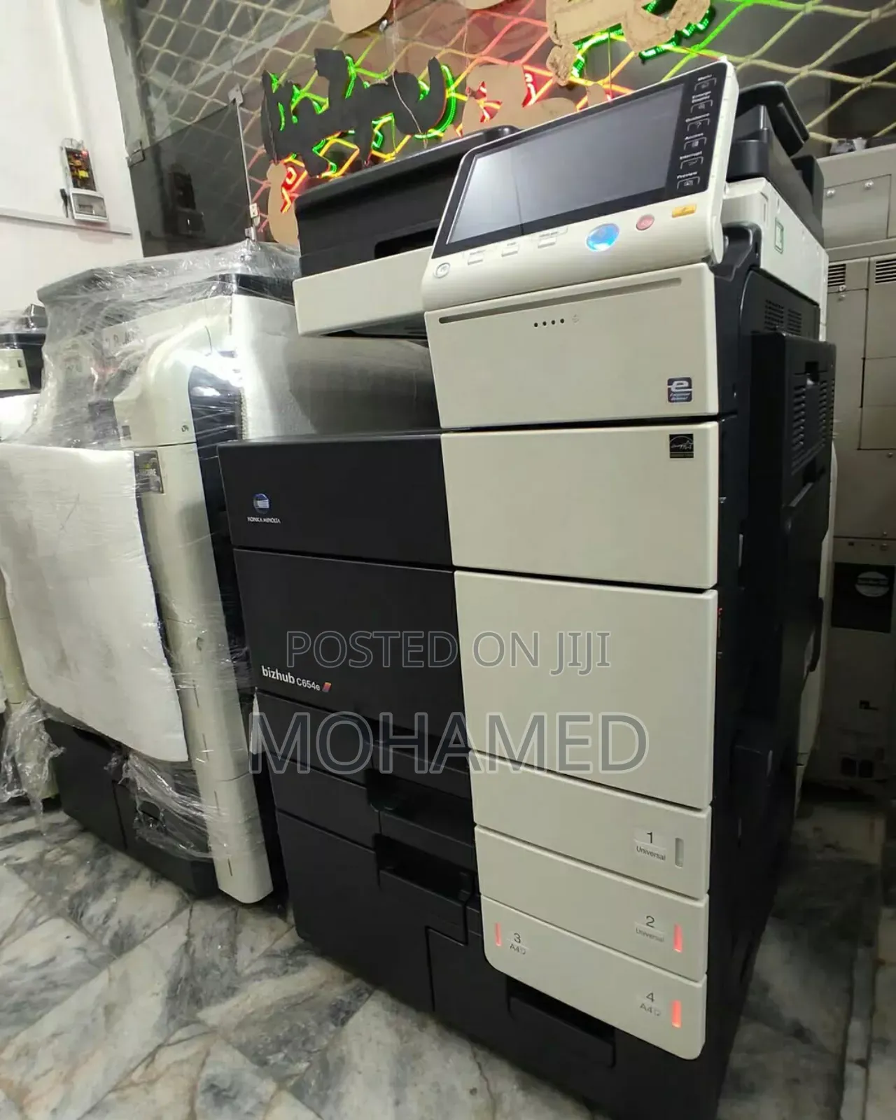 Konica Minolta Bizhub C654 Coloured Photocopy Machine