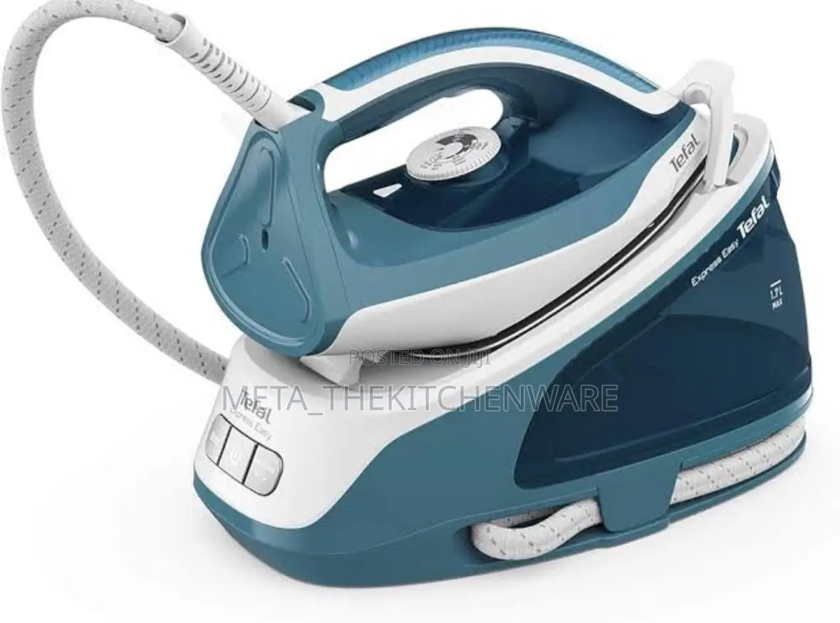 Tefal Steam Iron Station 1.7l 2200w White Blue Sv6131g0