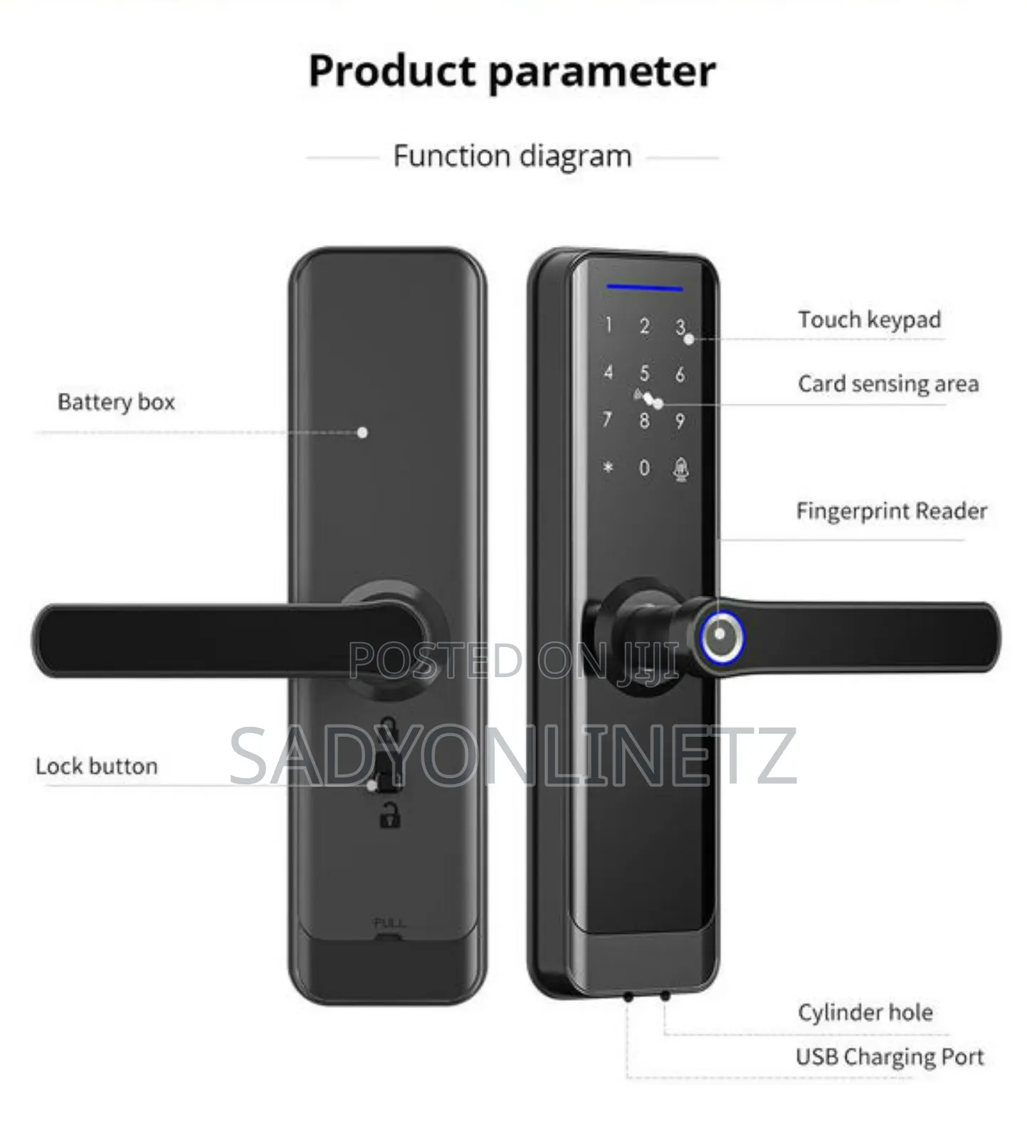 Security Biometric/Smart Door Lock