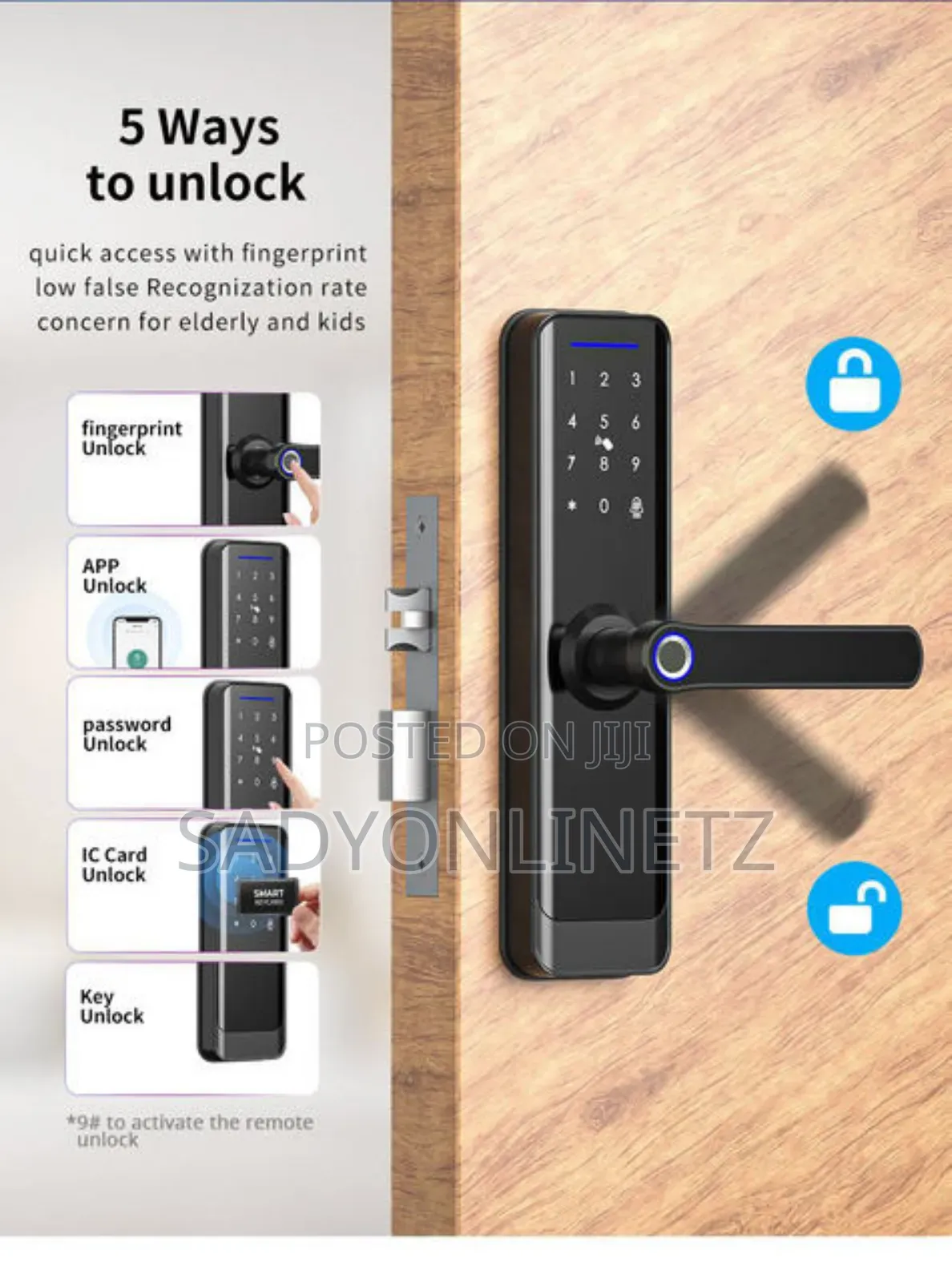 Security Biometric/Smart Door Lock