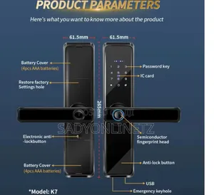 Security Biometric/Smart Door Lock