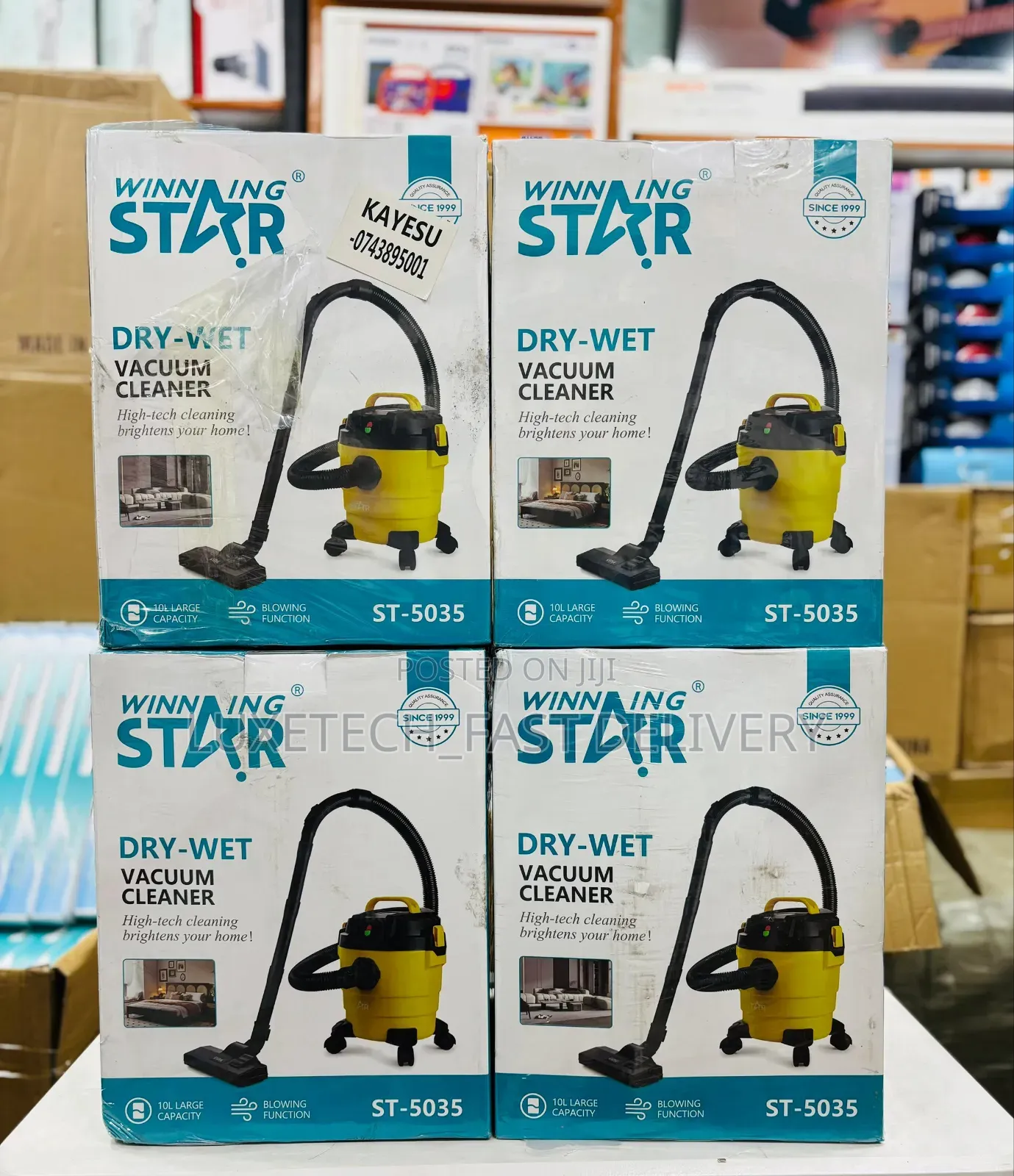 Winning Star St-5035 Dry-Wet Vacuum Cleaner 10l