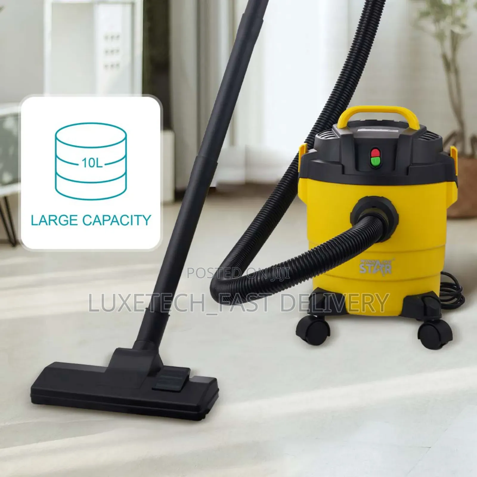 Winning Star St-5035 Wet Dry Vacuum Cleaner 10 Liters