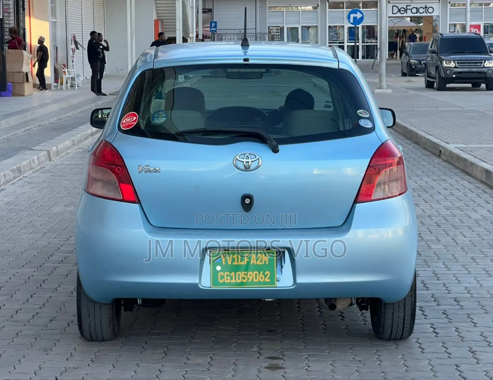 Toyota Vitz 2007 Blue