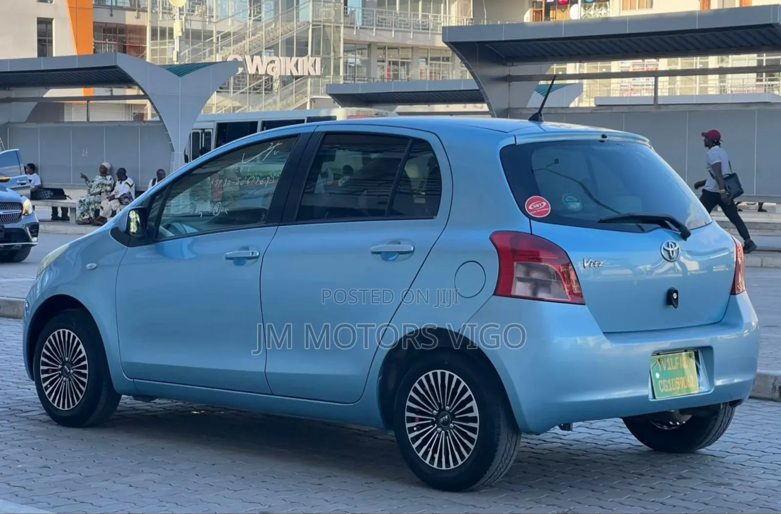 Toyota Vitz 2007 Blue