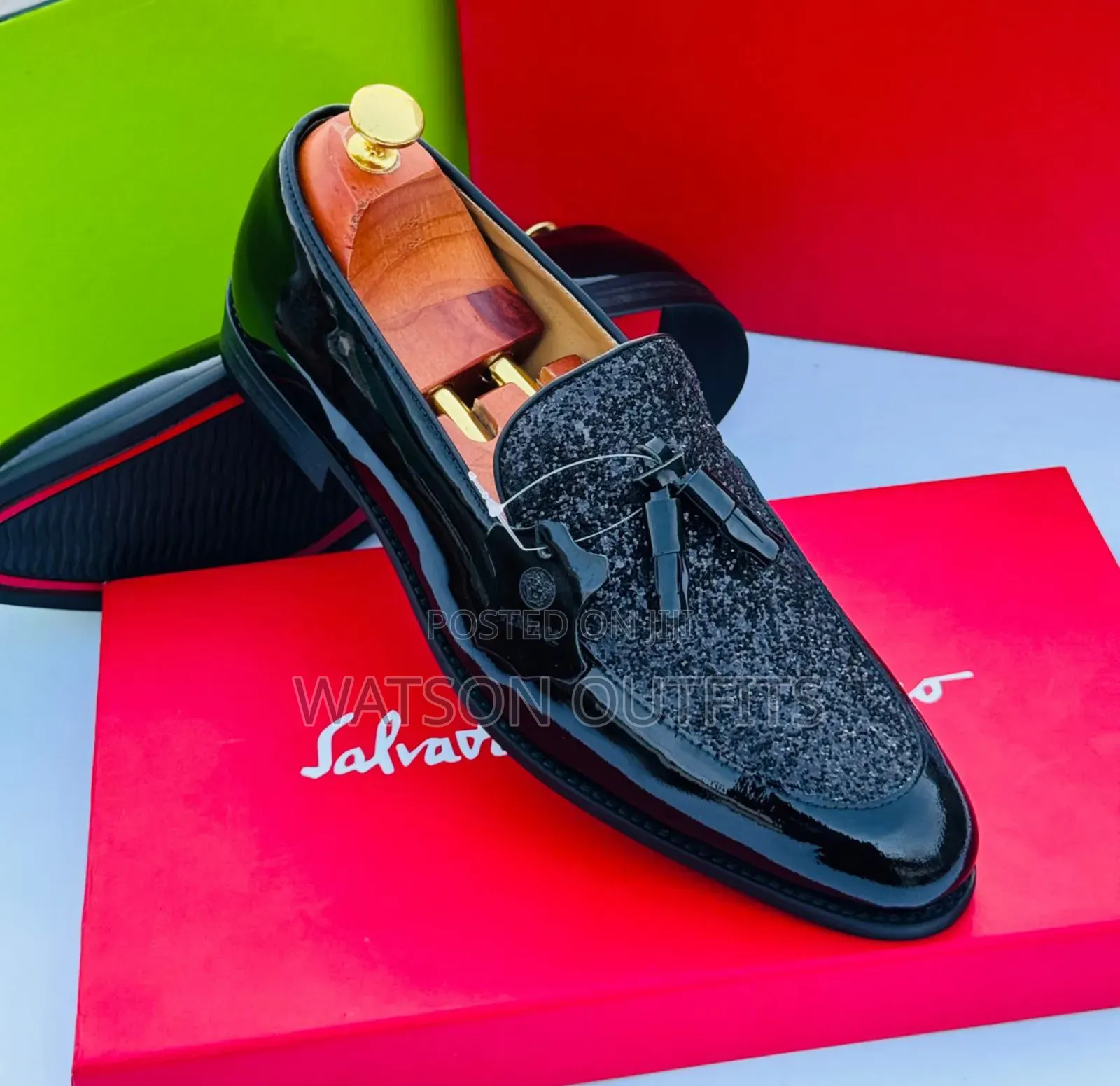 Wedding and Official Versace Leather Shoes