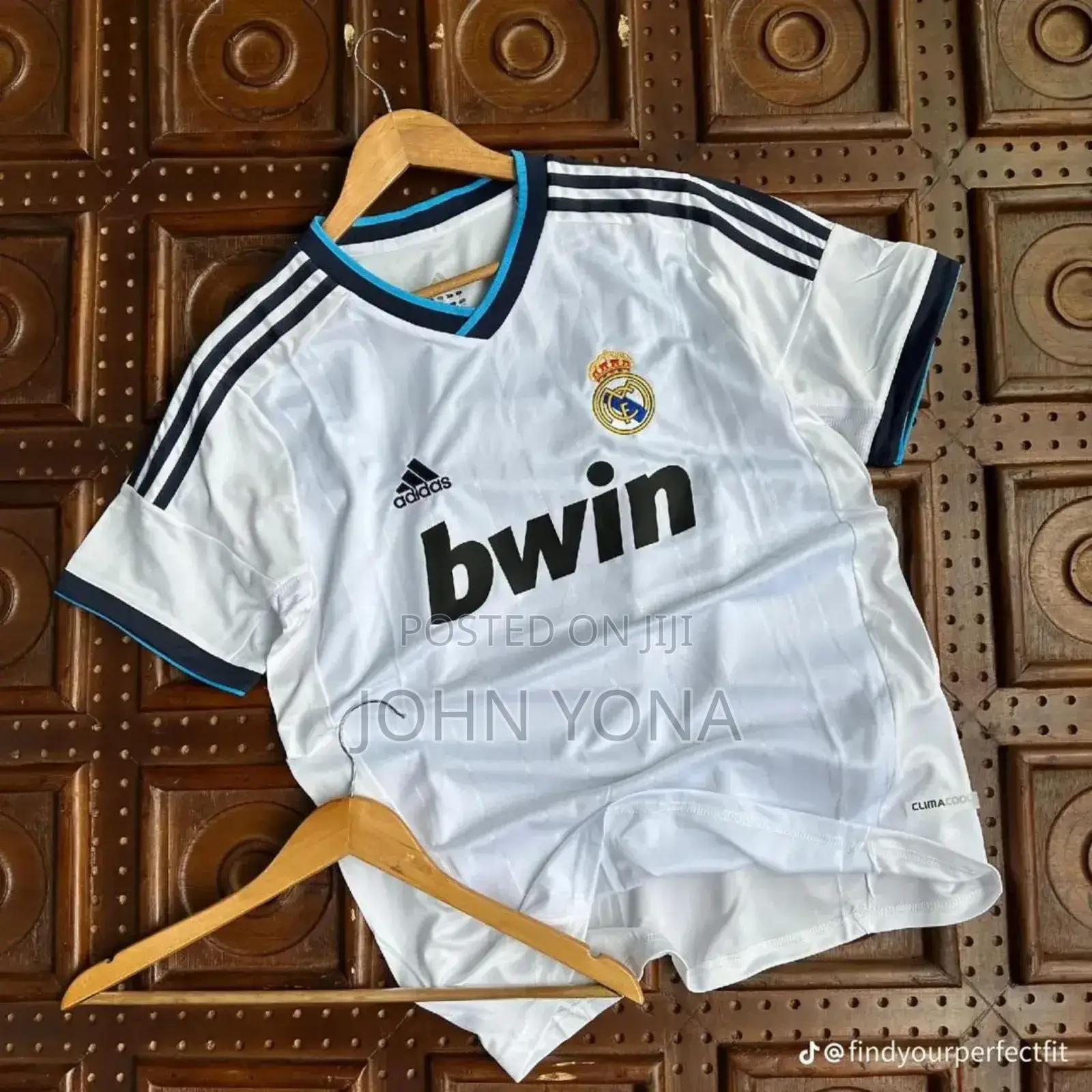 Real Madrid Jersey Bwin Vintage