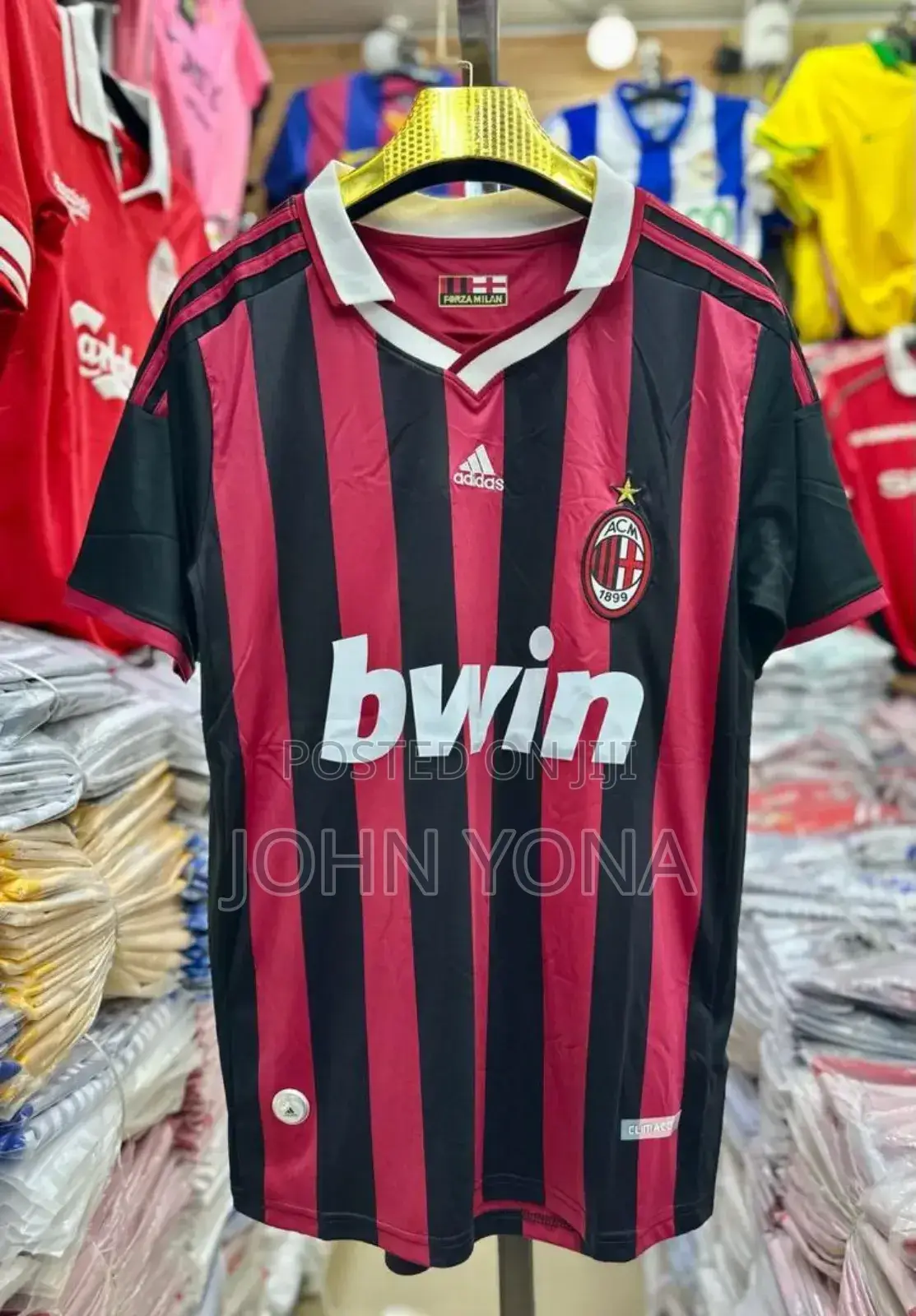 Ac Milan Jersey Vintage Bwin