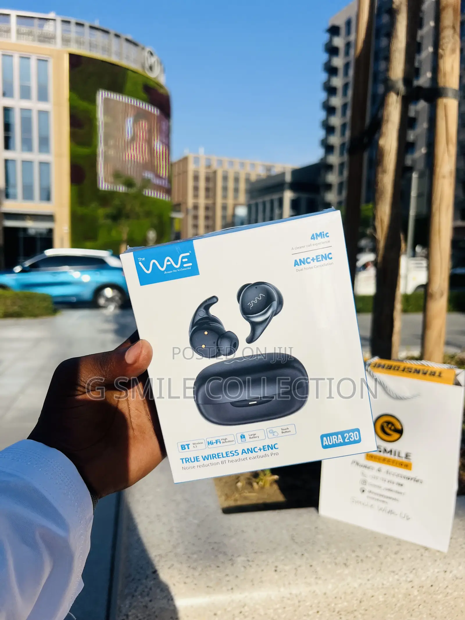 Wave Earbuds Pro Aura True Wireless Anc+Enc