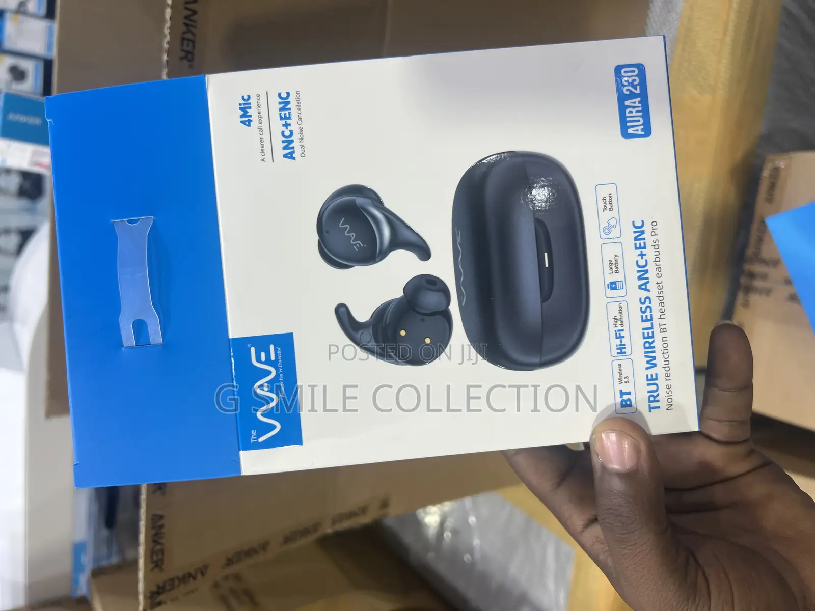 Wave Earbuds Pro Aura True Wireless Anc+Enc
