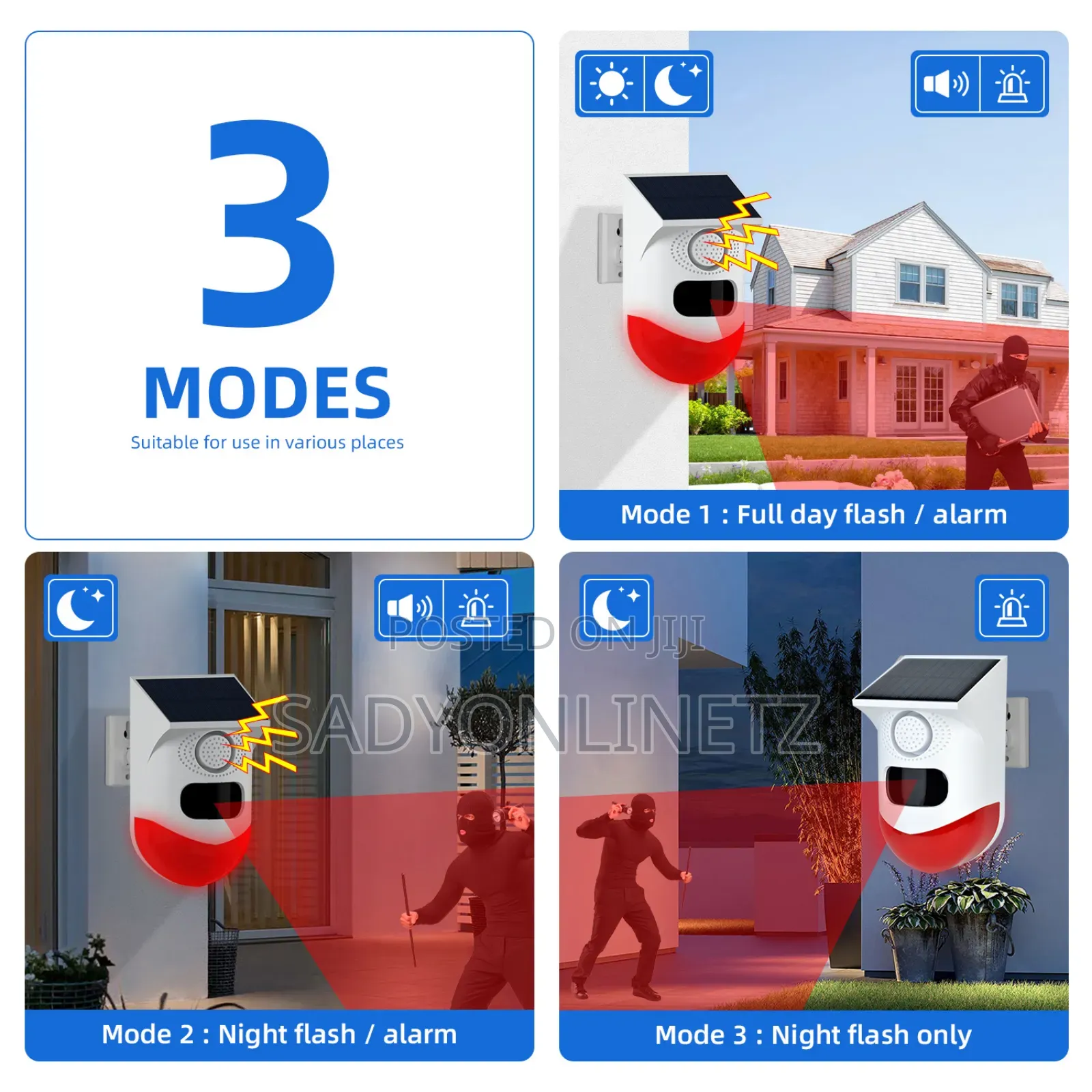 Security Solar Alarm