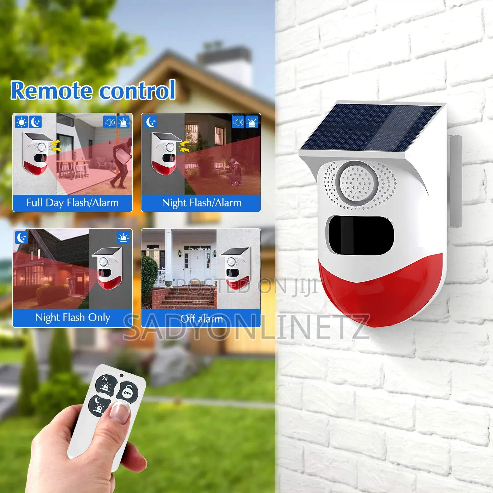 Security Solar Alarm