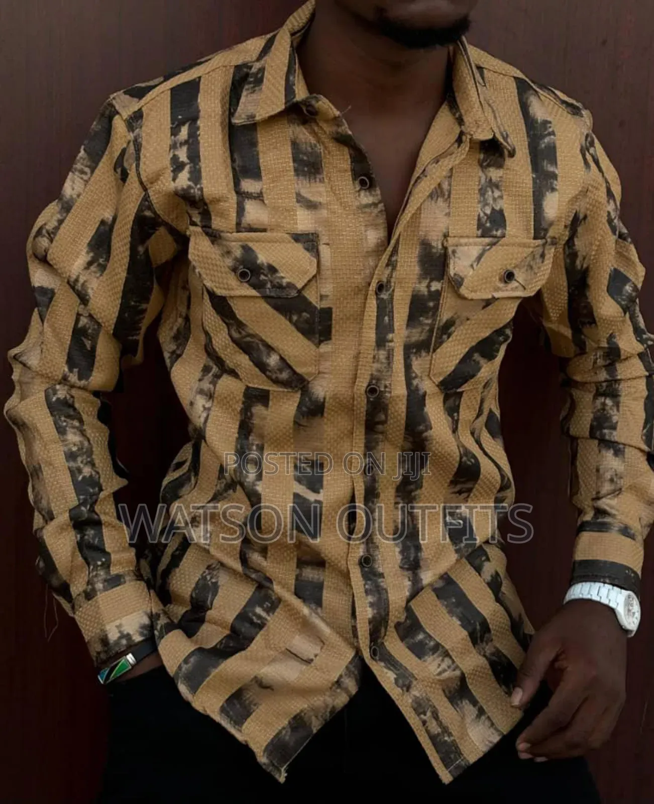 Men's Shirts Za Mifuko Miwili