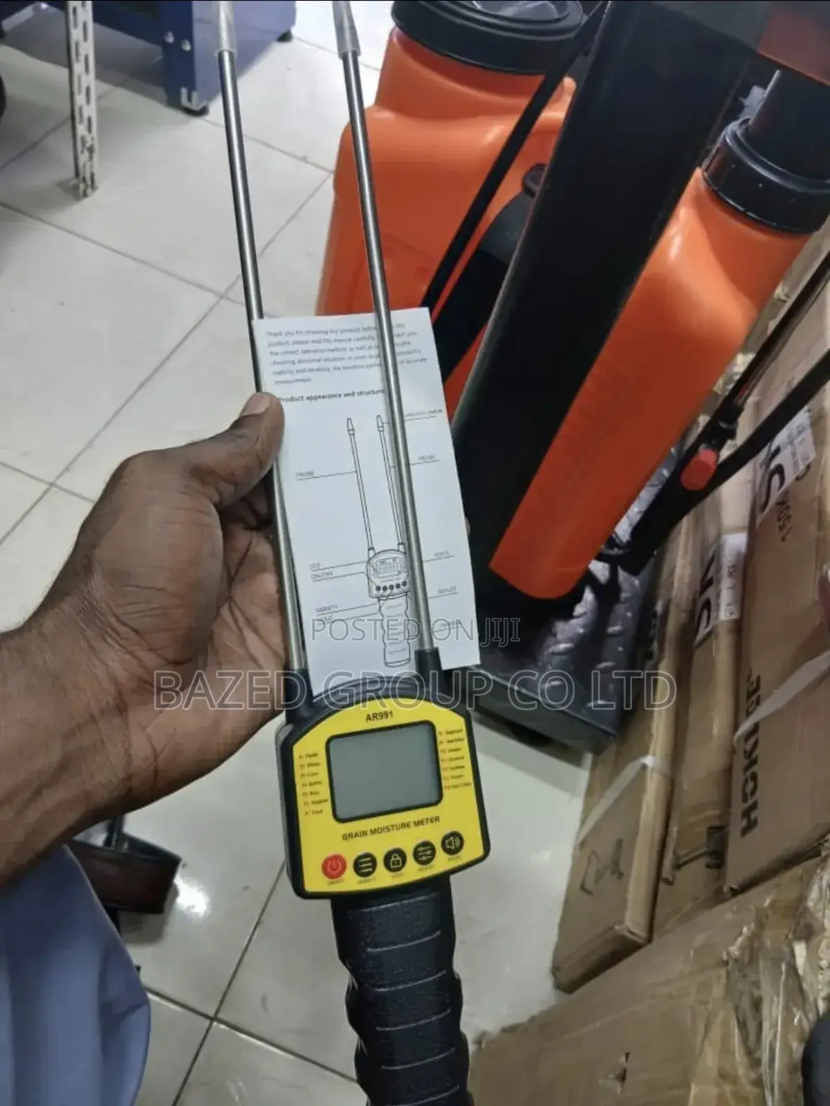 Digital Moisture Meter(Kipimo Cha Unyevu Kwa Mazao)