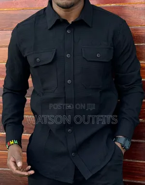 Shati Official Na Smart Za Two Pockets