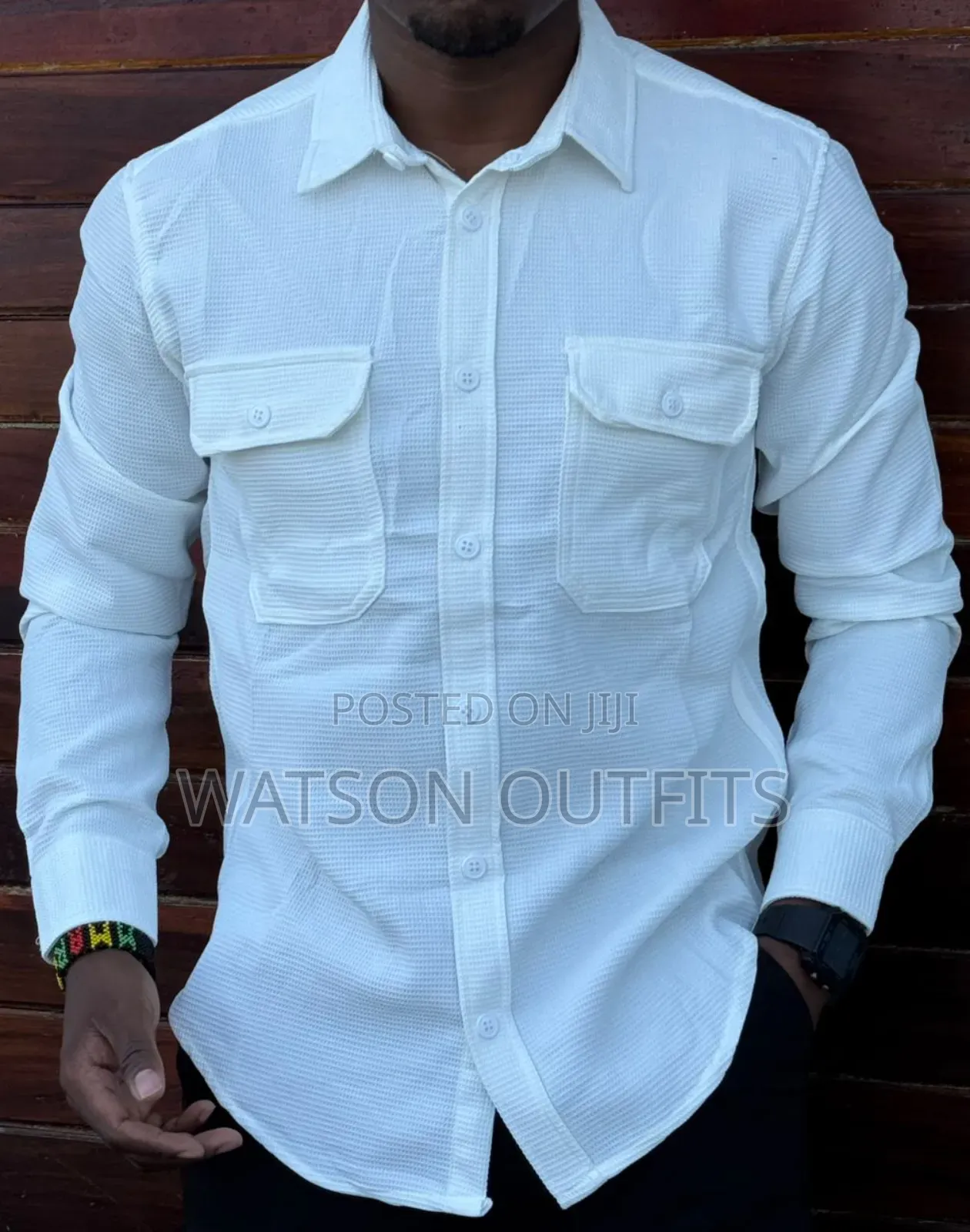 Shati Official Na Smart Za Two Pockets