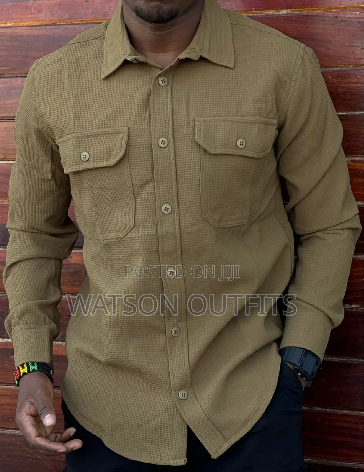 Shati Official Na Smart Za Two Pockets