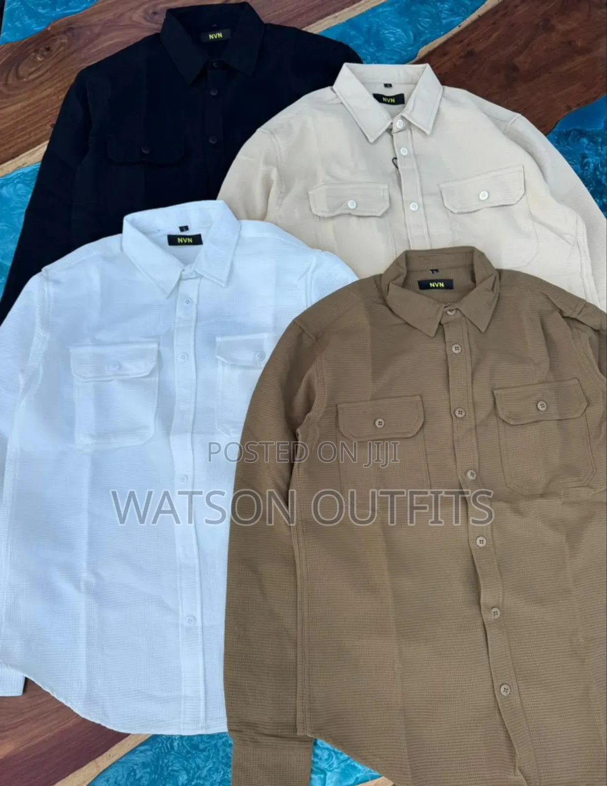 Shati Official Na Smart Za Two Pockets