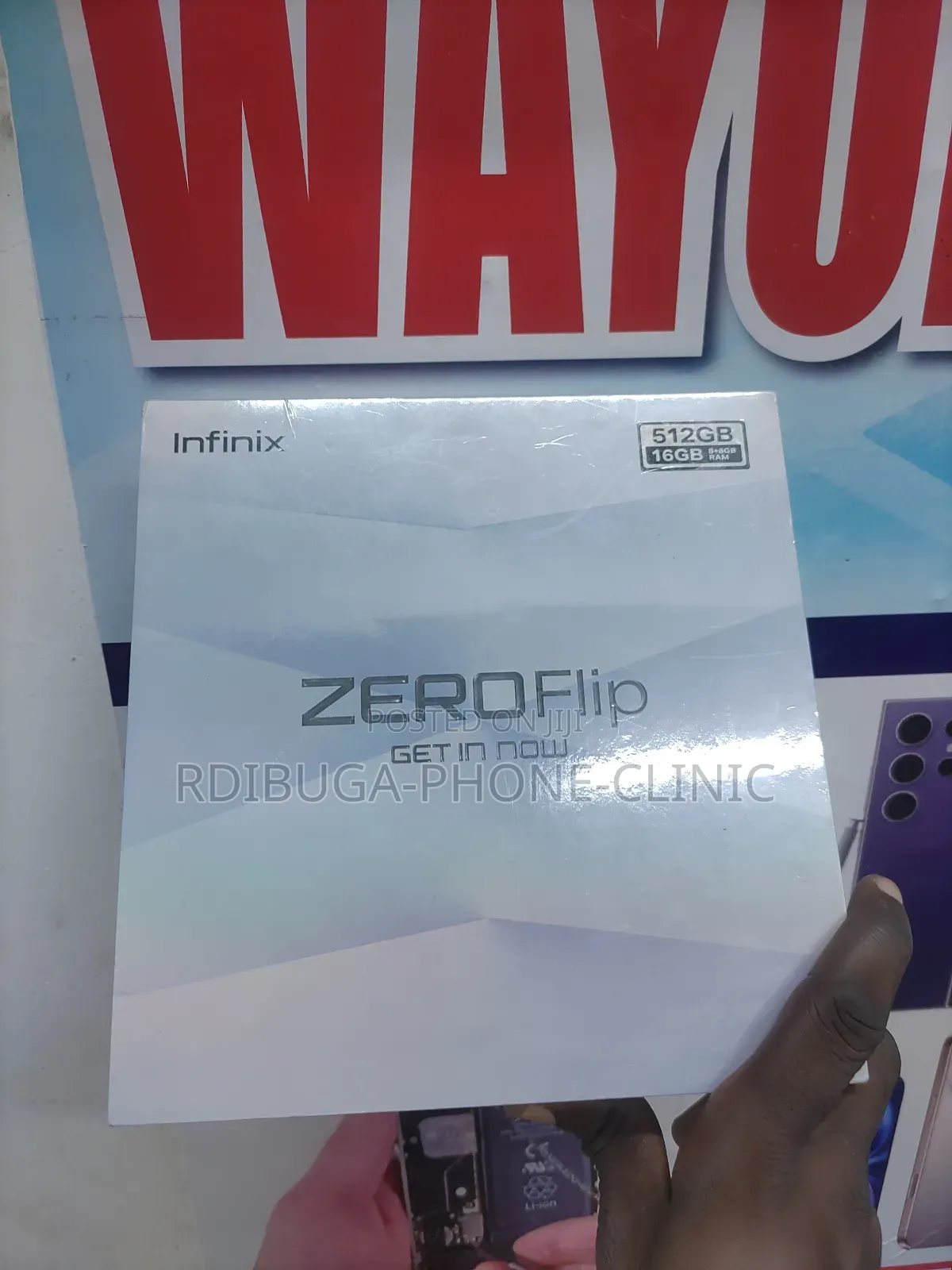 New Infinix Zero Flip 512 GB Black