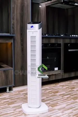 Homebase Tower Fan Hb-1051w 41inches 45w Digital With Remote