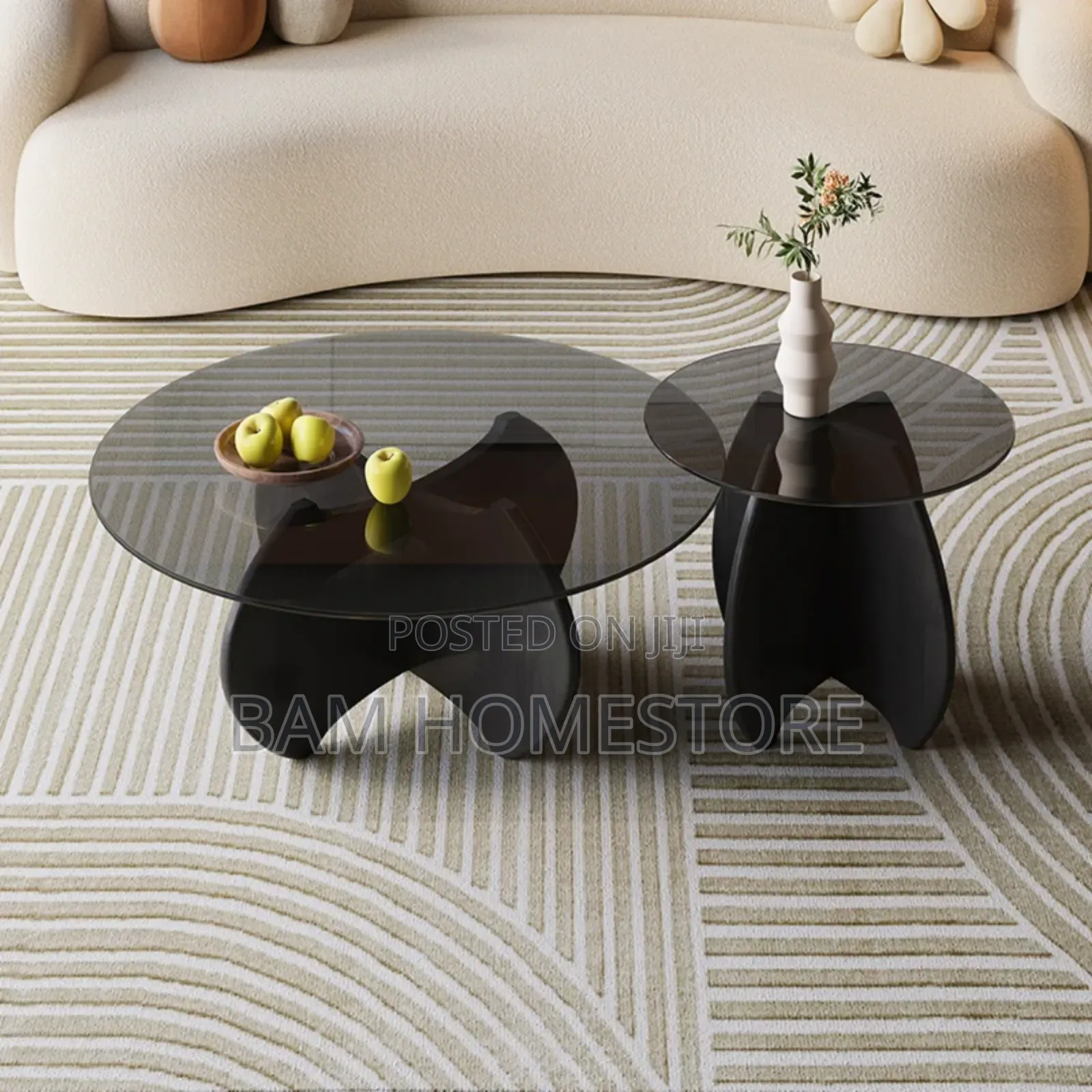 Wooden Glass Coffee Table