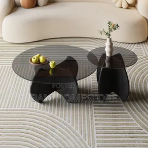 Wooden Glass Coffee Table