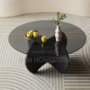 Wooden Glass Coffee Table