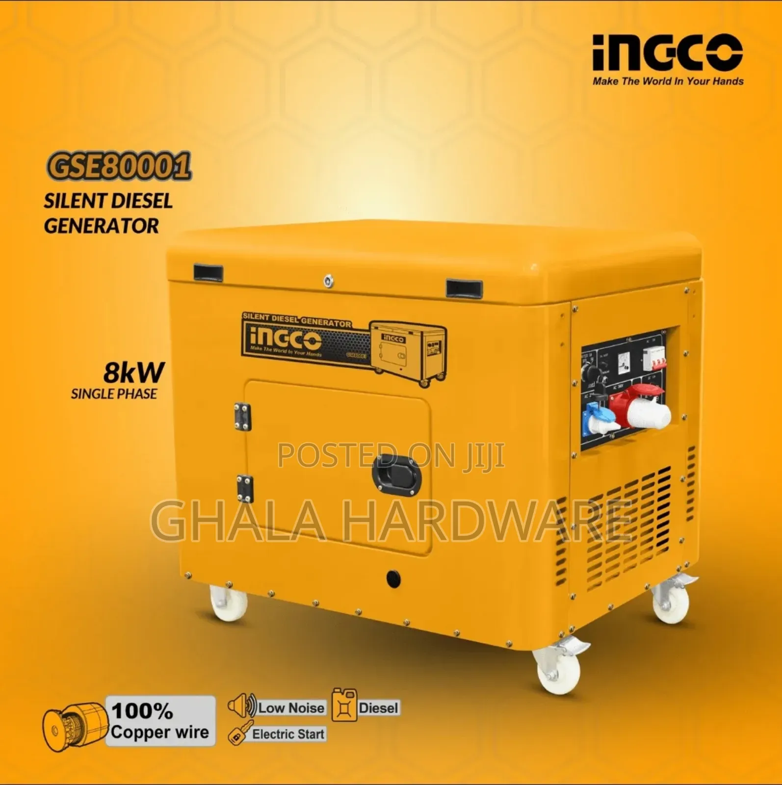 Silent Diesel Generator