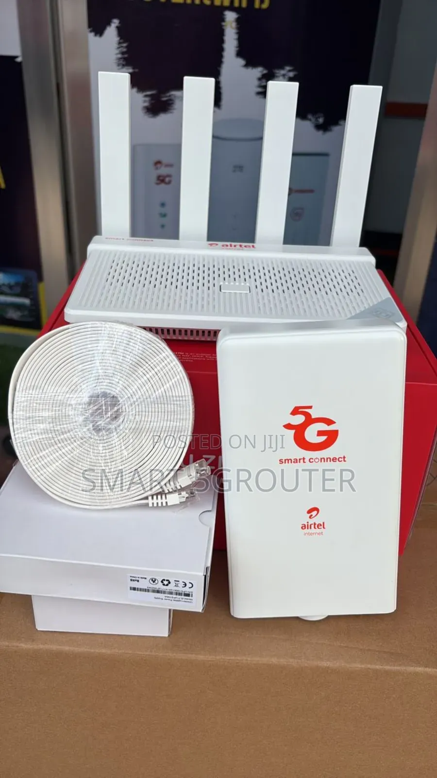 Airtel 5g Odu Router 20mbps Only TZS
70,000 Monthly!
