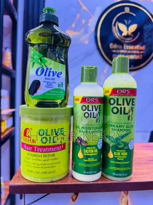 Hair Olive Oil Set