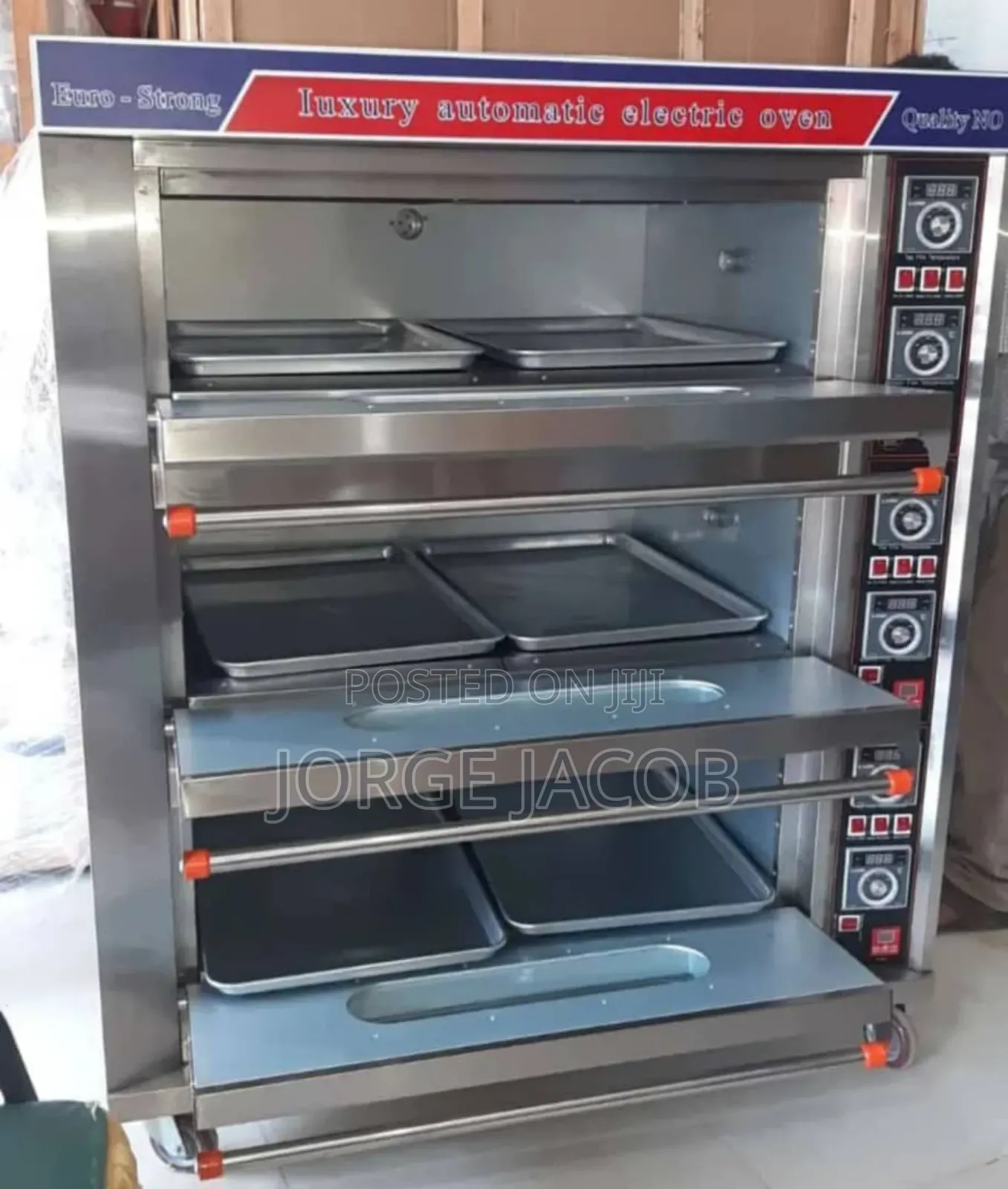 Euro-Strong Luxury Electric Oven, a Commercial Baking Oven.