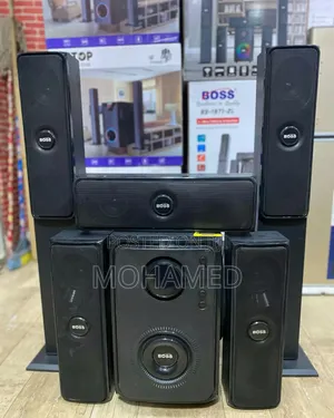 Boss Subwoofer 5 Speakers Powerful Bass