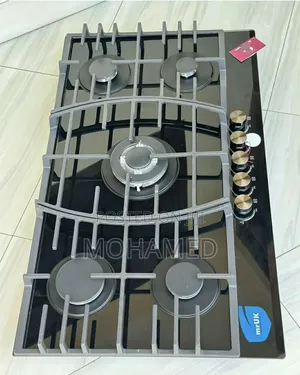 Mr Uk Gas Cooker Top Glass 5plate Gas