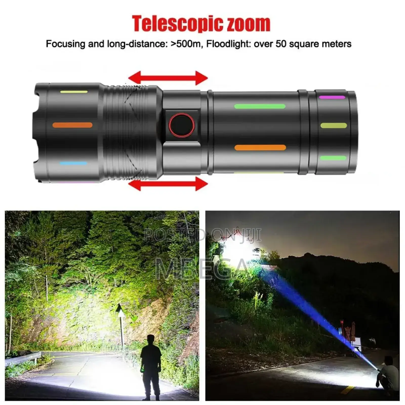 Aluminum Alloy Flash Light