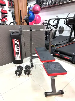 Simple Bench Press 50kg Weight Set