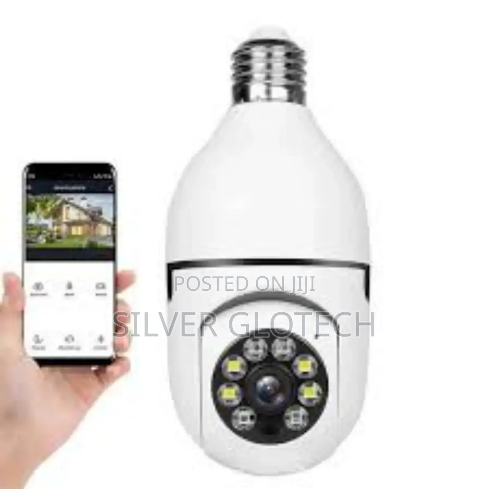 Bulb Camera CCTV Camera Inazunguka 360