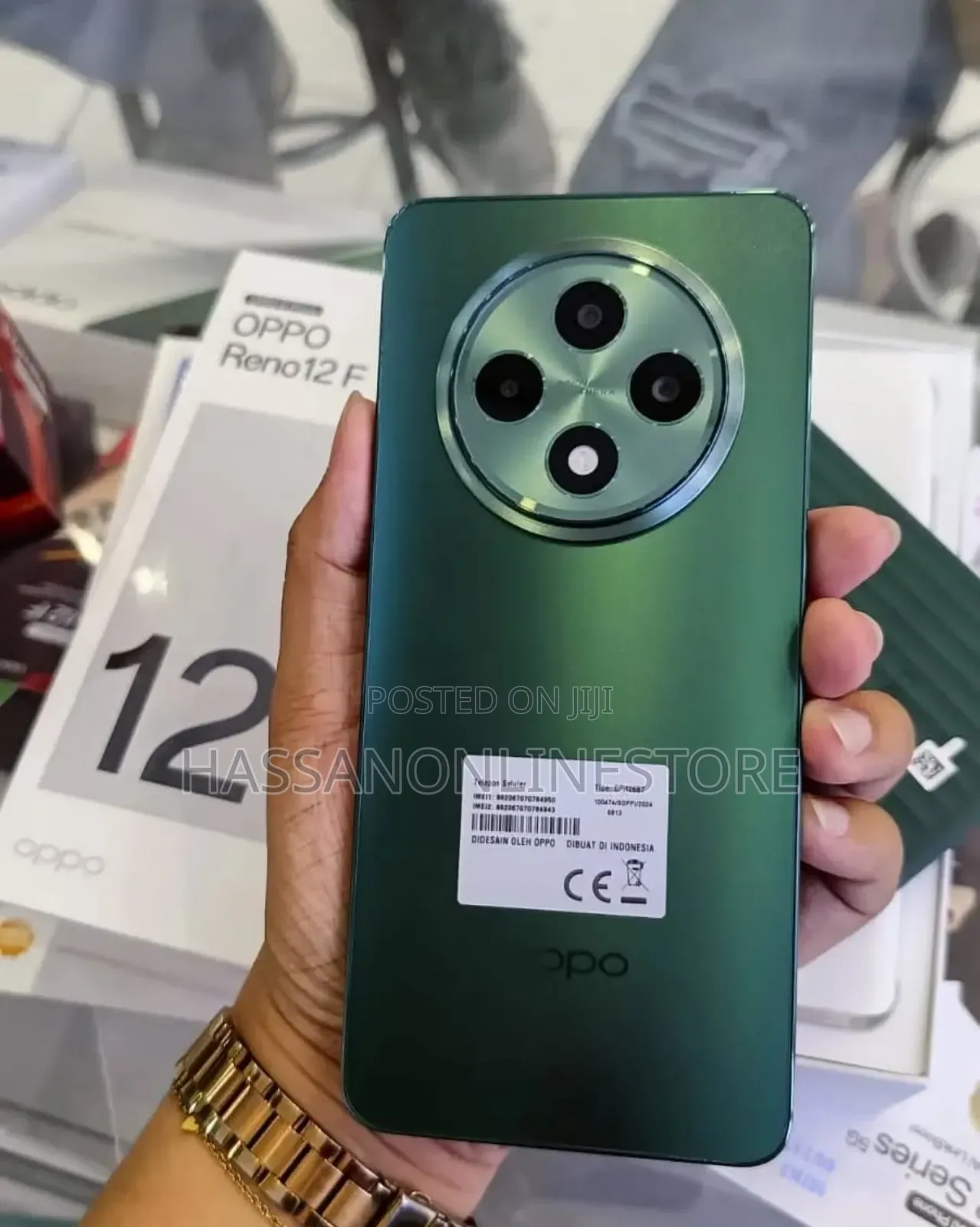 New Oppo Reno12 F 256 GB Green