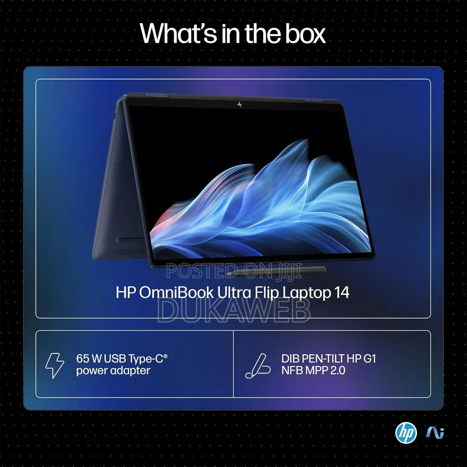 New HP OmniBook X Laptop 14-Fe0097nr 16GB Intel Core Ultra 7 SSD 1T