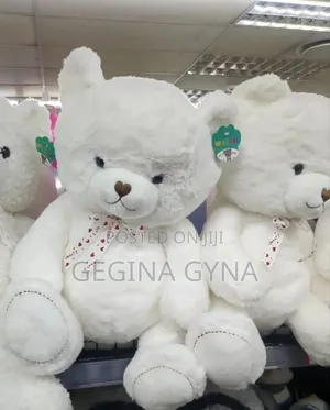 White Teddy Bears Softtt Sanaa Available