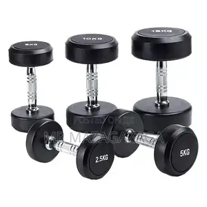 Rubber Dumbbells 30kg