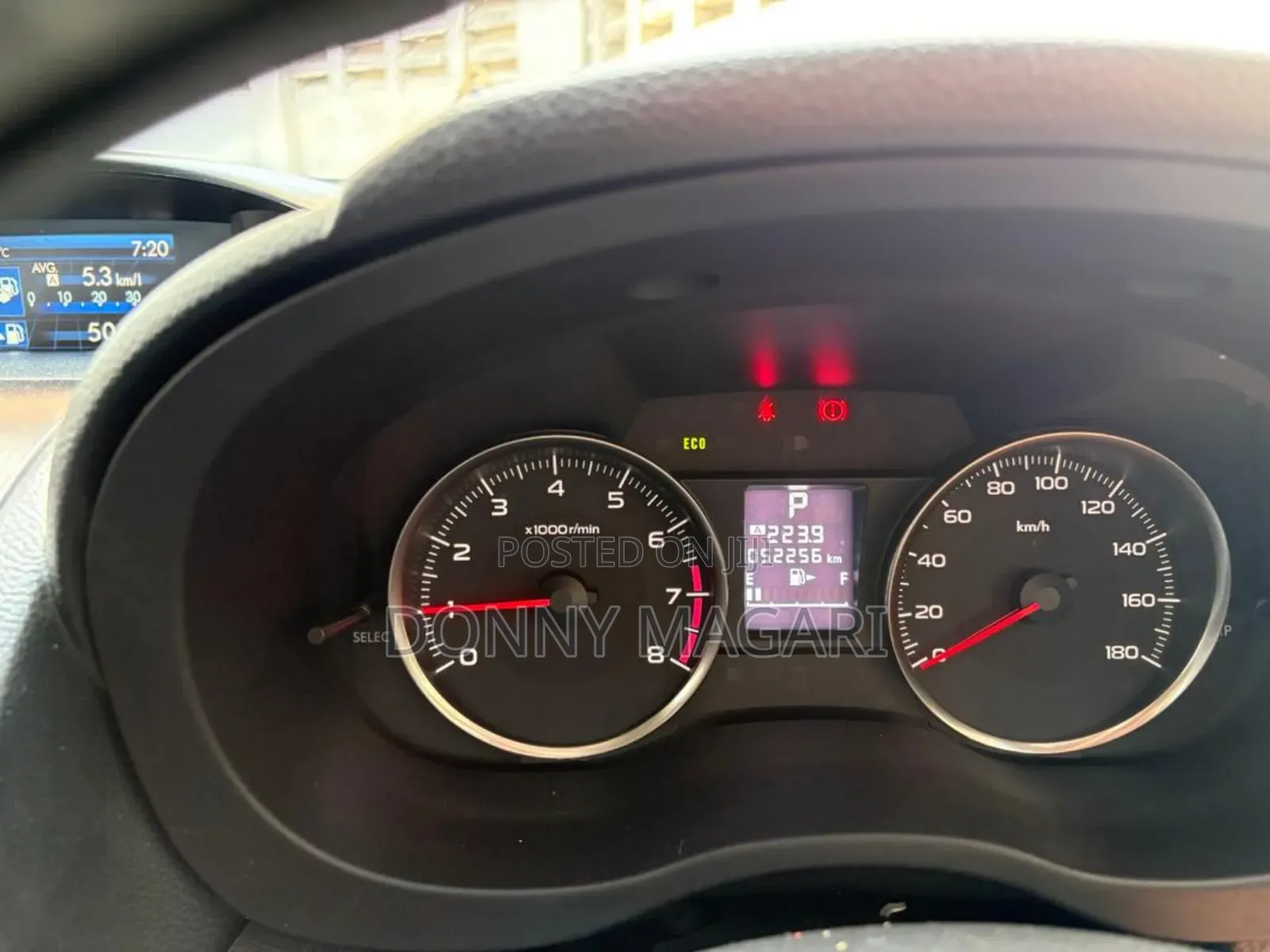 Subaru Impreza 2014 Red