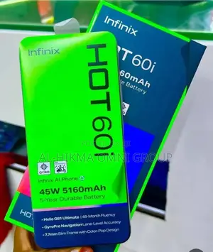 New Infinix Hot 60i 128 GB Black