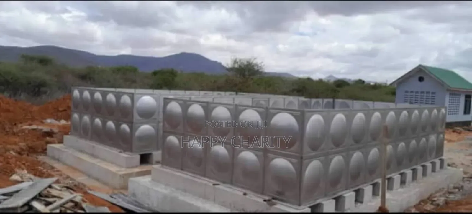 Stainless Steel Tank Square Shape