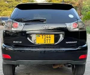 Toyota Harrier 2008 Black