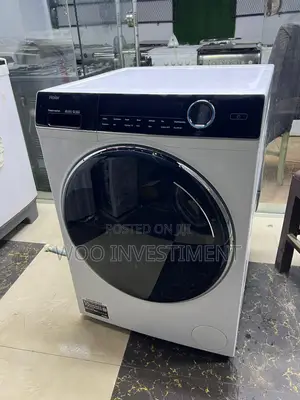 Haier Automatic Washing Machine Kg 10 Mpya Sana Na Clean San