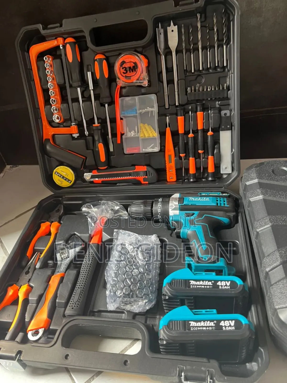 Drill Machine Tools Box Blue